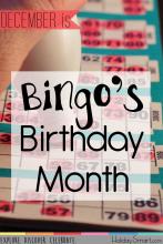 Bingo's Birthday Month
