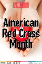 March is American Red Cross Month