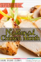 September is National Chicken Month!