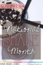 September is National Shake Month!