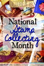 October is National Stamp Collecting Month