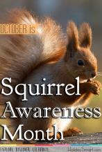 October is Squirrel Awareness Month