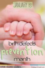 January is Birth Defects Prevention Month