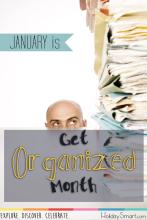 January is Get Organized Month