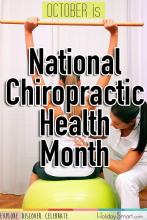 October is National Chiropractic Health Month
