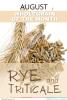 Rye and Triticale Month