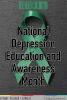 October is National Depression Education & Awareness Month