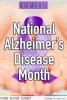 November is National Alzheimer's Disease Month